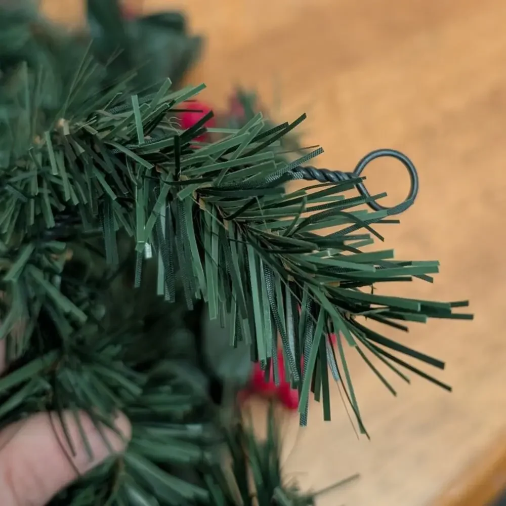 7.5 Feet Garland- Berry, Leaves, Fir Christmas Home Decor